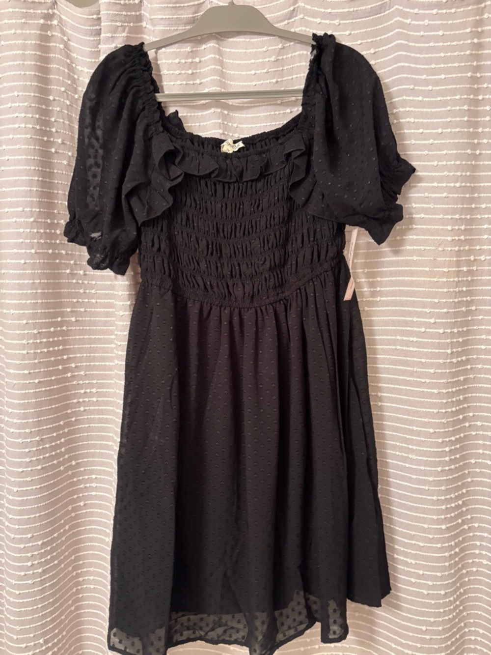 Indigo Rose dress 1x knee length